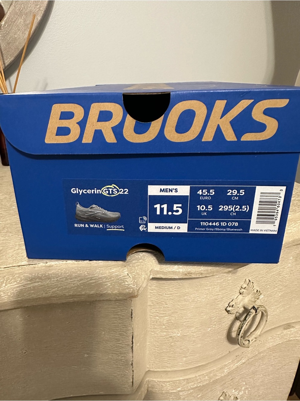 Brooks men’s Glycerin GTS 22 shoes